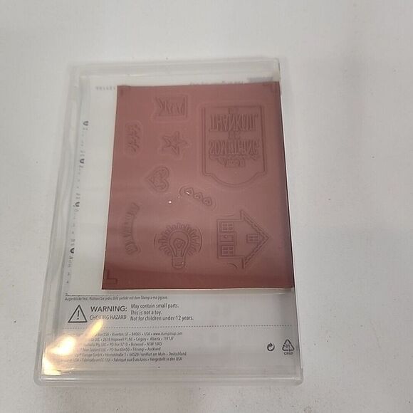 Stampin' Up! Stamp Set YOU BRIGHTEN MY DAY Set of 9 139106 Thankful Star Heart - Picture 3 of 4